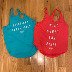 Victoria Secret Pink Workout Shirts